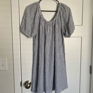Madewell Linen Mini Dress